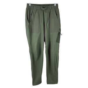 Lululemon Fleece Hiking Pant 29" Medium Olive Green Men's Size Small EUC